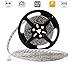 LEDMO 12V Waterproof Flexible SMD 5050 RGB LED Strip Lights, LED Tape, Multi-colorsLight Strips, Color Changing, Pack of 16.4ft/5m String with 44 Keys IR Remote Controller