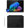 Microsoft Surface Pro 11 Bundle, 2-in-1 Tablet with Pro Keyboard and Surface Pen, Copilot+ PC, 13" Touchscreen OLED, Snapdragon X Elite, 16GB RAM, 512GB SSD, Windows 11 Pro, Black