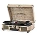 Victrola Bluetooth Suitcase Record Player with 3-Speed Turntable, Farmhouse Oatmealthumb 2