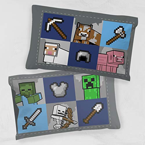 Minecraft Dekbedovertrek duurzaam Outdoor Mobs