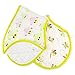 Muslin Baby Burp Cloth.Organic Cotton Absorbent.Rag for Burping, Drools.Food bip for Infant &Toddler (2 pack) by Kibeva + ebook with Tips on Raising Healthy Children