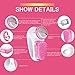 KOODER Rechargeable Sweater Shaver,Fabric Shaver, Lint Remover. Easy to Carry.Suitable to Use on Pilling Surfaces, Such As Sweater, Coat, Glove, Scarf,and Much More!(Pink)