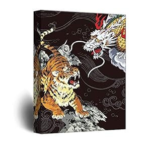 Drawing of an Angry Tiger and a Chinese...