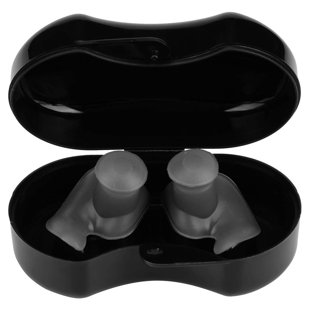 VGEBY Anti-Noise Earplugs, Professional Silicone Reusable Earplugs for Sleeping and Snoring Reduction, Office Travel Airplane Use