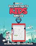 Word Search For Kids Ages 9-12 - 100 Large Print Find A Word Puzzles by Brain Trainer