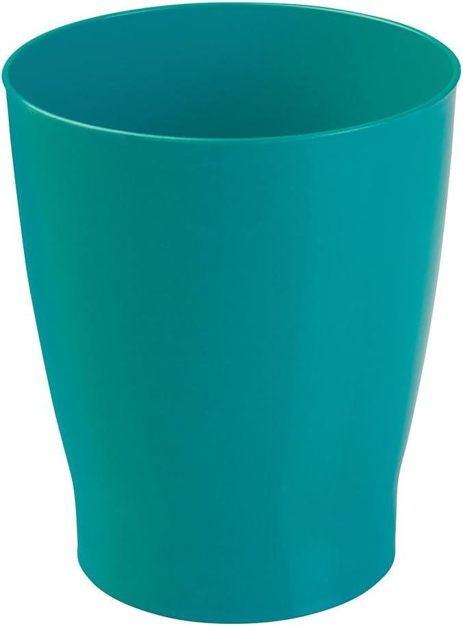 mDesign Bathroom Bin Bedroom Bin & Rubbish Bin For Bedrooms