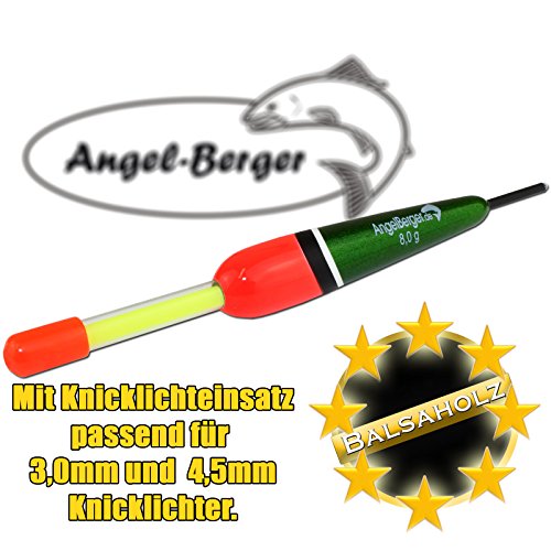 Angel-Berger Knicklichtposen Balsaholz Pose – Bild 2
