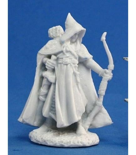 Reaper Miniatures Ametrine Earthlyte Fighter - Dark Heaven Legends Unpainted Metal Figure