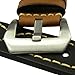 ZLIMSN Thick Genuine Leather Brown Black Watch Band Strap Stainless Steel Buckle 20 mm 22mm 24mm 26mm