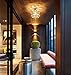 Hsyile Lighting KU300163 Aisle,Corridor,Fitting Room,Creative,Small Bedroom Lamp,Nordic Crystal Lamp Ceiling Light