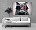 Canvas Wall Art 3 Panels Cut Cat with Glasses Wall Art Canvas Prints Animal Head Pictures Paintings on Canvas Stretched and Framed for Living Room Bedroom Home Decoration
