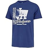 47 MLB Men's Official Side Arm Primary Logo Premier Franklin T-Shirt