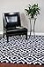 3028 Navy Moroccan Trellis 5'2x7'2 Area Rug Carpet Large New