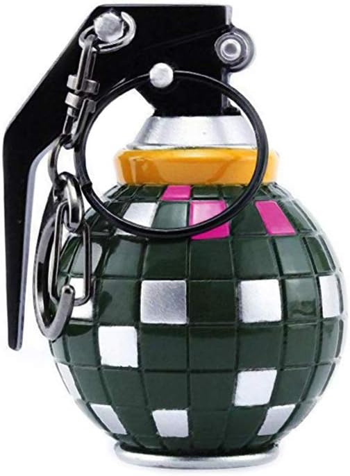 Funtaku - Boogie Disco Bomb Grenade Metal Keychain