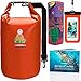 Lazy Monk Dry Bags Waterproof | Water Proof Bag Backpack | Best Kayak & Travel Sack Accessories with Phone Case Kayaking Fishing Proof Ski Swimming River Trip Float Short Tubing Surf