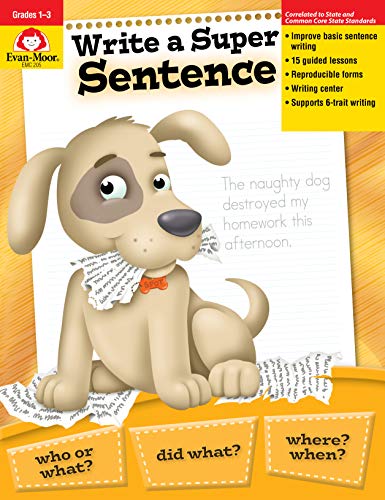 Write a super sentence pdf image