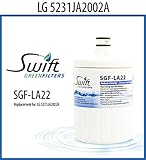 LG replacement water filter LT500P, 5231JA2002-A, 5231JA2002, 5231JA2002A-S 100% recyclable, and made in U.S.A. and Canada SGF-LA22 (1 Pack)