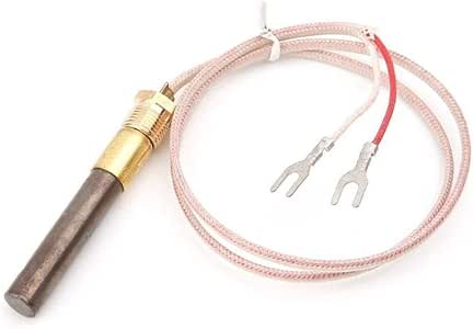 FangFang Chimenea de Gas 24 milivoltios termopar 750C reemplazo