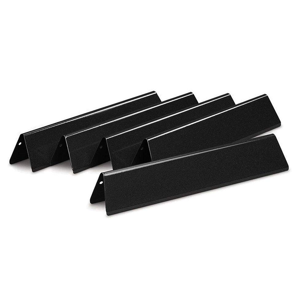 Attachcooking 7636 Grill Replacement Parts Porcelain Steel Flavorizer Bar for Weber Spirit 300 Series Gas Grill (Front Mounted Control Panel) (5-Pack)β¦