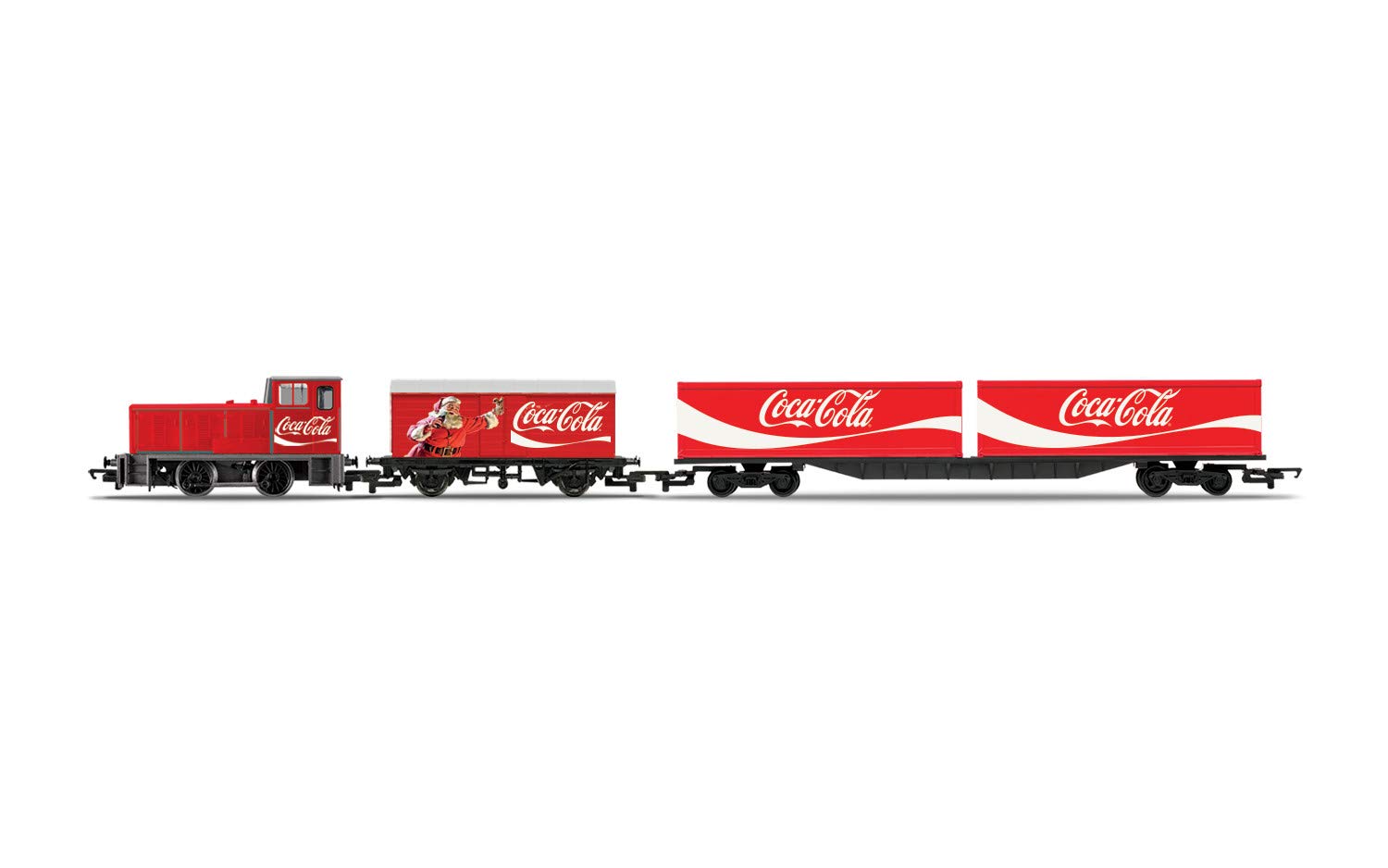coca cola christmas train