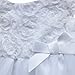 FEESHOW Infant Baby Girls' Organza Layered Baptism Flower Dress