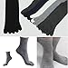 5 Pairs Fashion Men Unisex Five Fingers Separate Toe Socks Comfortable Warm Hot