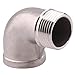 Street Elbow 90 Degree,1 Inch Male x Female NPT Thread SUS304