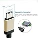 USB C, Veckle Type C Cable 6.6 Ft Braided Cable for Nintendo Switch, Samsung Galaxy Note 8 s8, Macbook 12 inch, ChromeBook Pixel, LG G5, Nokia N1, OnePlus 5, HTC U11, Asus Zen AiO and More, Gold