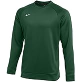 Nike MEN'S THERMA CREW (GREEN/WHITE, Medium)