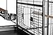 Prevue Pet Products BPV3159 Double Roof Bird Cage with Playtop, 36-1/2 by 27-1/4-Inch, Black