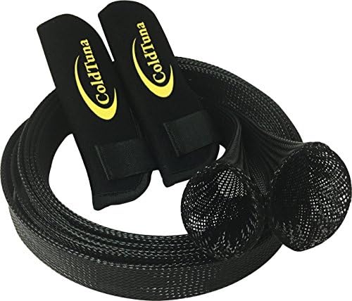ColdTuna Casting Fishing Rod Covers with Rod Tip Protectors (2 Pack)