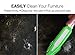 [2Pcs] Pet Hair Remove Brush, Car & Auto Detailing Portable Dogs Cats Hair&Lint Remover Rubber Massage for Furniture, Car Interiors, Carpet (Blue and Green)