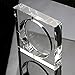 Amlong Crystal Large Square Crystal Ashtray with Gift Box, 6 x 6 inch (150mm X150mm), Clear