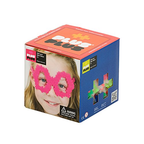 PLUS PLUS 600-Piece Neon Assortment