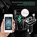 FM Transmitter Bluetooth Car Kit Music Player, SOONHUA Dual USB Car Charger Micro SD/TF Card USB Flash Drive Read Support Hands Free Call for iPhone Android Smartphone Tablet MP3 Player