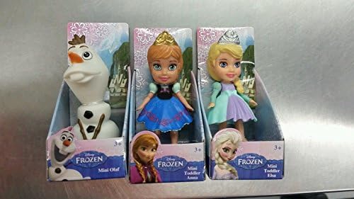 Disney Frozen Mini Toddler Dolls Anna Elsa Olaf