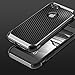 BENTOBEN iPhone 8 Case, iPhone 7 Case, Drop Protection Anti-Scratch Dual Layer Hybrid Hard PC Carbon Fiber Texture Shockproof TPU Bumper Protective Case for iPhone 7 / iPhone 8 (4.7 Inch), Black