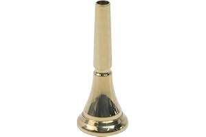Geesatis Gold Plated Standard Horn Mouthpiece Deep Cup Mouth Horn French Horn Mouthpiece