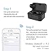 Wireless Earbuds, True Bluetooth Headphones Noise Cancelling HD Stereo Twins Mini Invisible Headset with Portable Charger Box and Built-in Mic, for iOS、Android、Tablet etc.Various Kinds of Equipment