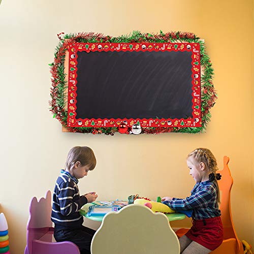 image for GMAOPHY Christmas Bulletin Borders Stickers, 50 ft Christmas Decoratio