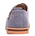DADAWEN Men's Classic Suede Leather Oxford Dress Shoes Business Casual Shoes Grey US Size 10.5