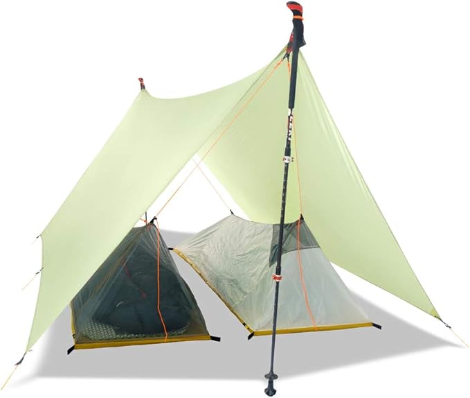 Aricxi Ultra Light Rain Fly Tent Tarp Waterproof d Silicone Coating Nylon Camping Shelter Canopy Rainfly Lightweight Camp Gear Accessories Amazon Ca Sports Outdoors