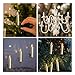 Raycare 10 PCS Battery Operated Taper Candle Lights with Remote, 4 Inches Led Window Candles with 6H Timer, Warm White Bright Flickering Light Christmas Candles with Clips/Suction Cups