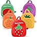 Gloveleya Toddler Backpack Kids Backpack For Girls Infant Backpack With Soft Doll Toy Pink 9 Inches