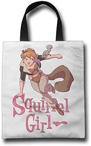 The Unbeatable Squirrel Girl Tippy-Toe Tote Shopping Bags by JAI