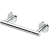 Gatco 4243B Latitude II Toilet Paper Holder, Wall Mounted Bathroom Tissue Holder, Chrome