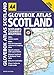 AA Glovebox Atlas Scotland by AA Publishing (1-Jul-2012) Spiral-bound by 