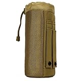 Protector Plus Tactical Water Bottle Pouch Military Molle Pack Gear Waist Back Pack
