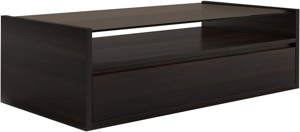 Urban Ladder Alita Storage Full Drawer Coffee Table (Finish : Dark Walnut)