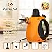 Gideon Handheld Pressurized Portable Steam Cleaner and Sanitizer / Powerful Multi-purpose Steamer, Removes Grease, Dirt, Mold, Stains, etc. and Disinfects / Removes Wrinkles from Garments [UPGRADED]